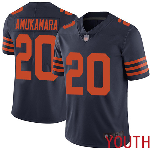 Chicago Bears Limited Navy Blue Youth Prince Amukamara Jersey NFL Football #20 Rush Vapor Untouchable